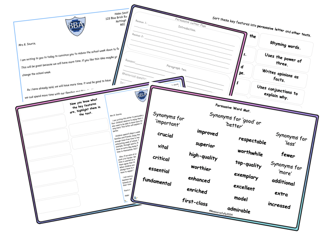 Year 5 Morning Work – Whole Year - Resourcefully