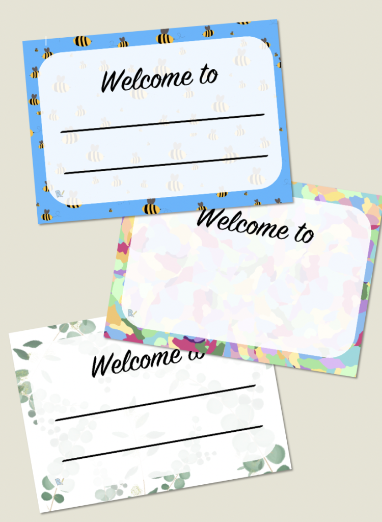 FREE Welcome to Class Sign - Resourcefully