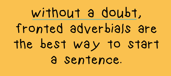 Fronted Adverbials Blog Post